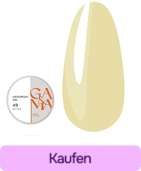 Gel zur Haarverlängerung GA&MA Universal №049 Butter 15 ml